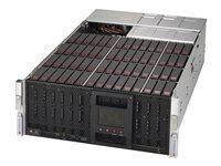 Supermicro SC946 SE1C-R1K66JBOD - Boîtier de stockage - 60 Baies (SATA-600 / SAS-3) - rack-montable - 4U CSE-946SE1C-R1K66JBOD